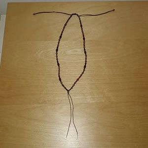 Wood necklace